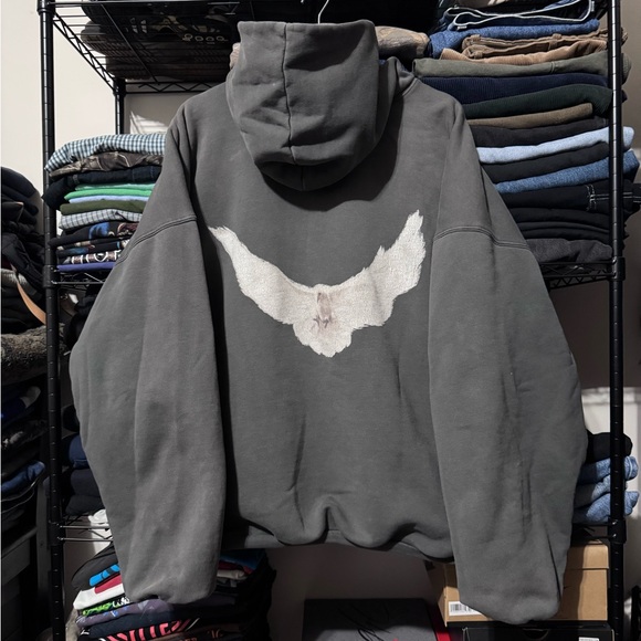 Yeezy Other - Gray Hoodie with Owl Design Gap x Yeezy